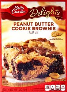 1/20 package mix (30 g) Peanut Butter Supreme Brownie Mix