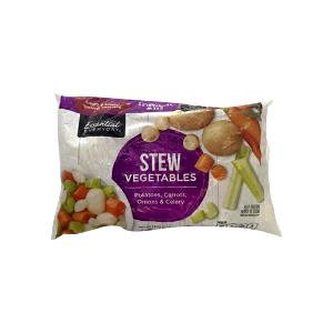 1 24 Oz Frozen Package Yields Cooked Vegetable Type Stew (Including Potatoes, Carrots, Onions and Celery)