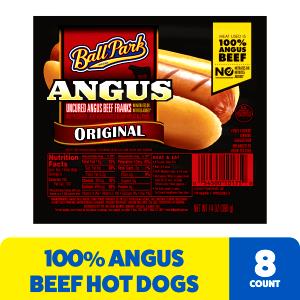 1 3/5 Oz Hot Dogs, Beef Franks, Light