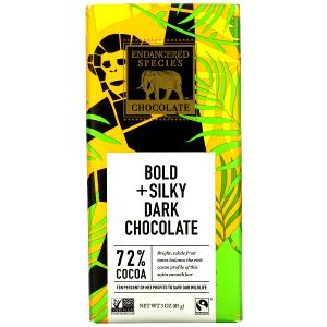 1/3 bar (28 g) Bold + Silky Dark Chocolate