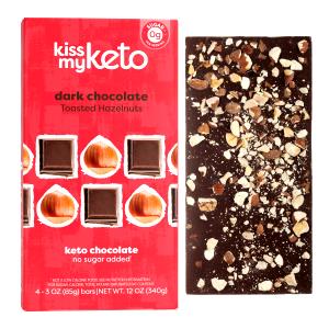 1/3 bar (28 g) Ketogenic Chocolate Toasted Hazelnut