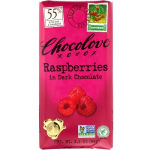 1/3 bar (29 g) Raspberries in Dark Chocolate