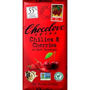 1/3 bar (30 g) Cherries in Dark Chocolate