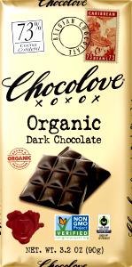 1/3 bar (30 g) Organic Dark Chocolate 73%