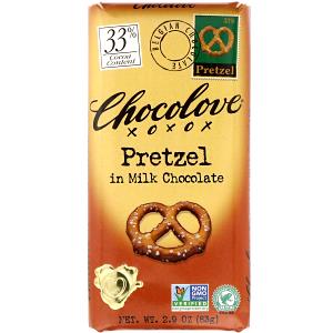 1/3 bar (30 g) Pretzel in Milk Chocolate