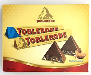 1/3 bar (33 g) Swiss Milk Chocolate with Honey Almond Nougat