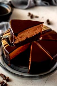 1/3 cake (87 g) For The Love of Chocolate Mousse Cake
