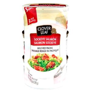 1/3 can (60 g) Wild Red Pacific Sockeye Salmon