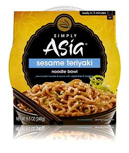 1/3 container (104 g) Sesame Teriyaki Asian Noodles
