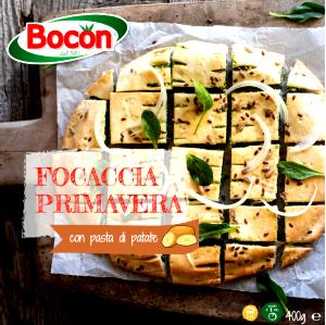 1/3 container (133 g) Focaccia Primavera