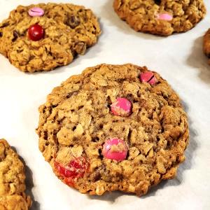 1 3" cookie Monster Oatmeal Cookie