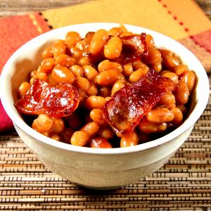 1/3 cup (100 g) Baked Beans with Pork & BBQ Sauce