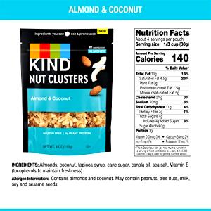 1/3 cup (28 g) Almond Coconut Clusters