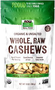 1/3 cup (28 g) Organic Raw Cashews