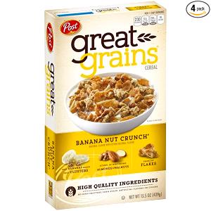 1/3 cup (29 g) Healthy Grains Banana Nut Clusters