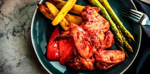 1/3 cup (3 oz) Smokehouse Dry Rub Smoked Chicken