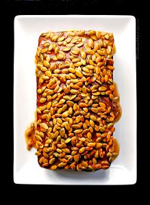 1/3 cup (30 g) Praline Pumpkin Seeds