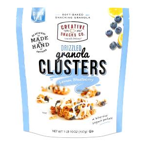 1/3 cup (35 g) Lemon Blueberry Granola Clusters