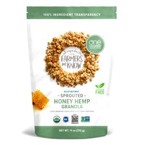1/3 cup (37 g) Sprouted Honey Hemp Granola