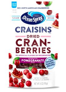 1/3 cup (40 g) Craisins Pomegranate Juice Infused Dried Cranberries