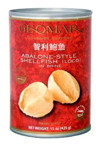 1/3 cup (53 g) Abalone Type Locos Shellfish
