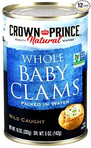 1/3 cup (55 g) Baby Clams