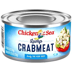 1/3 cup (55 g) Crab Meat Lump White
