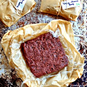 1/3 cup (55 g) Meatless Ground Turkey