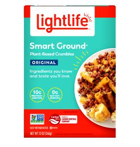 1/3 cup (55 g) Smart Ground Original Veggie Protein Crumbles