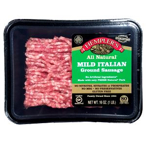1/3 cup (75 g) Mild Italian Ground Sausage