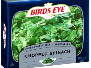 1/3 cup (83 g) Freshly Frozen Chopped Spinach