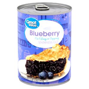 1/3 cup (85 g) Blueberry Pie Filling