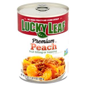1/3 cup (85 g) Peach Pie Filling