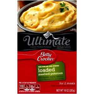 1/3 cup as packaged (34 g) Ultimate Loaded Mashed Potatoes