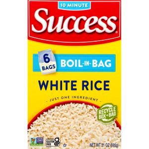 1/3 Cup Boil-İn-Bag Long Grain White Rice