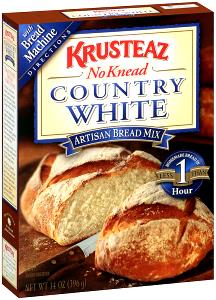 1/3 Cup Bread Machine Mix, Country White
