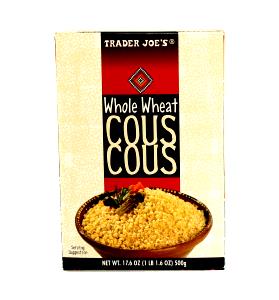 1/3 Cup Couscous, Whole Wheat, Dry