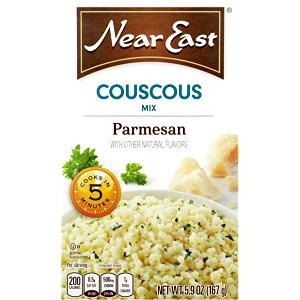 1/3 Cup Couscous, Whole Wheat Garlic & Basil W/Soy, Dry