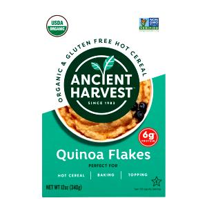 1/3 cup dry (34 g) Quinoa Flakes