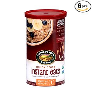 1/3 cup dry (40 g) Organic Oatmeal