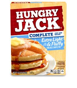 1/3 cup dry (52 g) Complete Extra Light & Fluffy Pancake & Waffle Mix