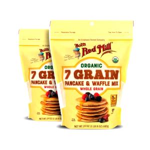 1/3 cup dry (52 g) Organic 7 Grain Pancake & Waffle Mix