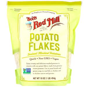 1/3 cup dry flakes (19 g) Instant Mashed Potatoes