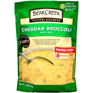 1/3 cup dry mix (38 g) Cheddar Broccoli Soup Mix