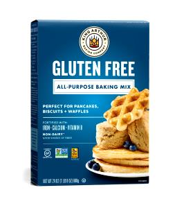 1/3 cup dry mix (39 g) Farmhouse Pancake & Waffle Mix
