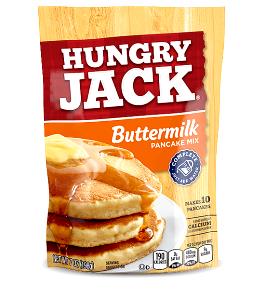 1/3 cup dry mix (44 g) Easy Packs Buttermilk Pancake Mix