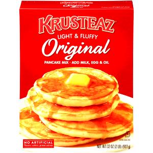 1/3 cup dry mix (47 g) Original Pancakes