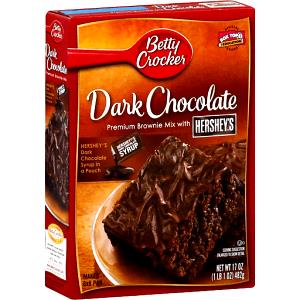 1/3 cup mix (40 g) Dark Chocolate Premium Brownie Mix