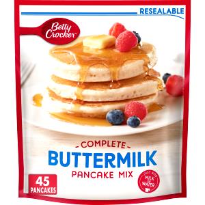 1/3 cup mix (45 g) Buttermilk Complete Pancake & Waffle Mix