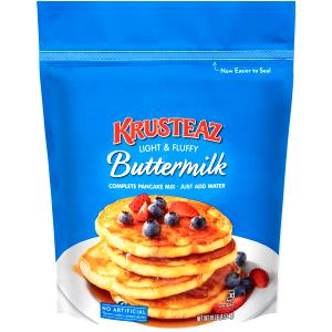 1/3 cup mix (47 g) Buttermilk Complete Pancake & Waffle Mix